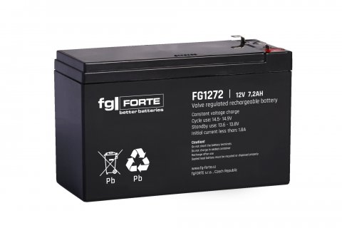 Akumulátor fgFORTE FG1272 F2, 12V 7,2Ah
