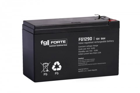 Akumulátor fgFORTE FG1290 F2, 12V 9Ah