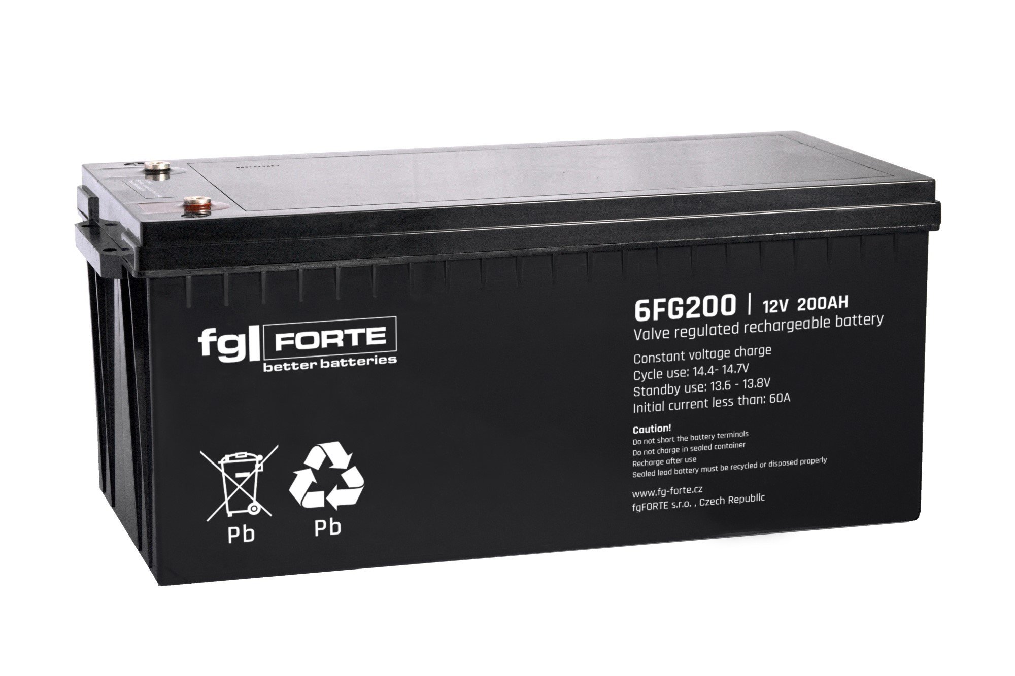 Akumulátor fgFORTE 6FG200, 12V 200Ah