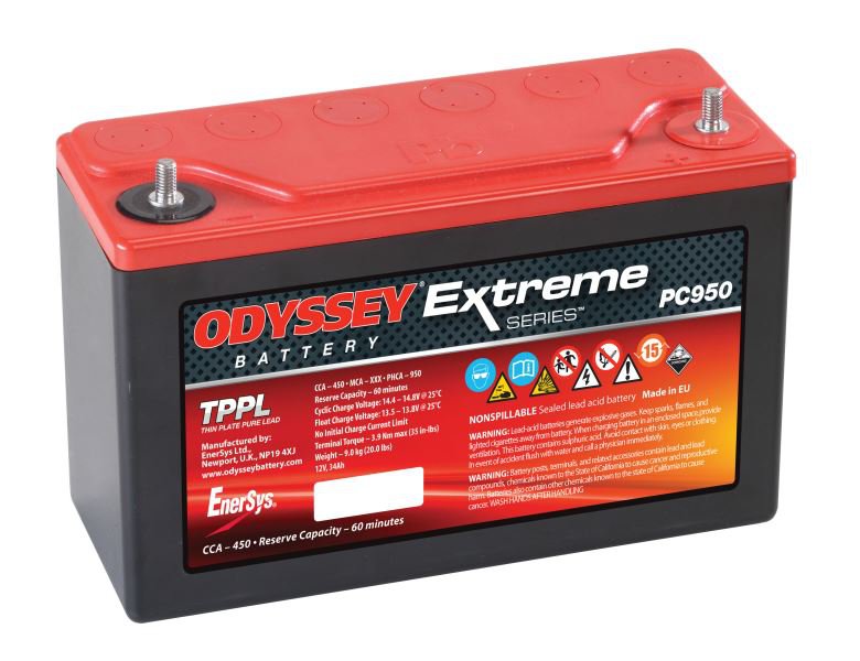Akumulátor ODYSSEY EXTREME PC950, 12V 34Ah